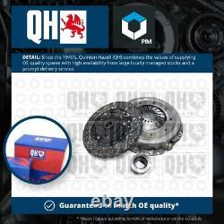 Clutch Kit 3pc (Cover+Plate+Releaser) fits FORD TRANSIT 2.5D 91 to 00 QH Quality