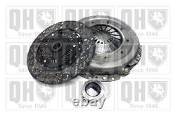 Clutch Kit 3pc (Cover+Plate+Releaser) fits FORD TRANSIT 2.5D 91 to 00 QH Quality