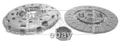 Clutch Kit 3pc (Cover+Plate+Releaser) fits FORD TRANSIT TDCi 2.4D 06 to 14 B&B