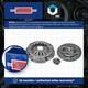 Clutch Kit 3pc (cover+plate+releaser) Fits Isuzu D-max Mk2 2.5d 2012 On B&b New