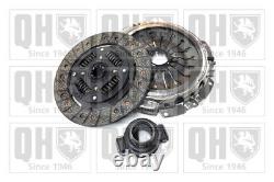 Clutch Kit 3pc (Cover+Plate+Releaser) fits IVECO DAILY Mk3, Mk4 2.3D 02 to 11 QH