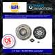 Clutch Kit 3pc (cover+plate+releaser) Fits Nissan X-trail T30 2.2d 01 To 13 Napa