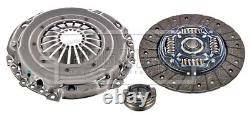 Clutch Kit 3pc (Cover+Plate+Releaser) fits SKODA OCTAVIA Mk3 1.6D 12 to 20 B&B