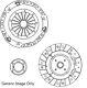 Clutch Kit 3pc (cover+plate+releaser) Fits Toyota Corolla E12 2.0d 02 To 07 Nap