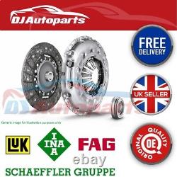 Clutch Kit 3pc (Cover+Plate+Releaser) fits TOYOTA YARIS 1.3 05 to 12 2SZ-FE LuK
