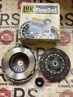 Clutch Kit 3pc (Cover+Plate+Releaser) fits VW CADDY Mk3 1.9 TDI Diesel 05 to 10