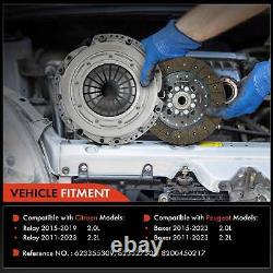 Clutch Kit (Cover+Plate+Releaser) for Citroen Relay Peugeot Boxer 11-On 1.0 2.2