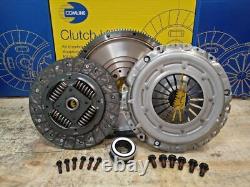 Clutch Kit Fit Solid Flywheel Set Skoda Octavia Estate 1.6 Tdi 105hp Diesel