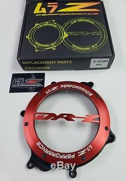 Drz 400 E, S, Sm Clutch Cover Kit Clear Drz 400 Billet Cover 47 Z Performance