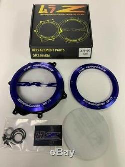 Drz 400 E, S, Sm Clutch Cover Kit Clear Drz 400 Billet Cover 47 Z Performance