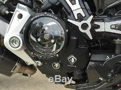 DucabikeClear Clutch Cover Kit Ducati XDiavel / S 2016 2017+ CCDV03 All Black