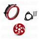 Ducabike Clear Clutch Cover Kit For Panigale V4 V4s Speciale Red Red Black