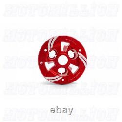 Ducabike Clear Clutch Cover Kit for Panigale V4 V4S Speciale Red Red Black