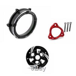 Ducabike Clear Clutch Cover Pressure Plate Kit for Panigale V4 V4S Speciale
