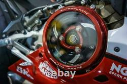 Ducabike Ducati Streetfighter V2 Clear Clutch Cover Kit