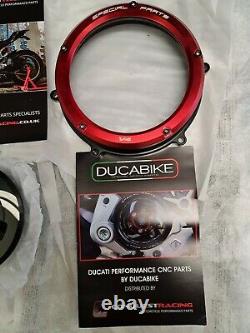 Ducati Panigale V4 Clear Clutch Cover Kit