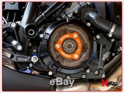 EVOTECH Set Carter Black Orange Protection Clutch KTM 1290 Superduke R / Gt