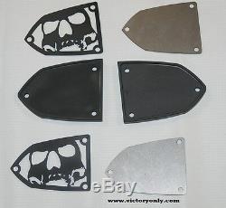 Engine Cover, Wedge Cover, Brake Cover, Clutch Cover 3d With Paintable Backers