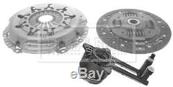 FORD FIESTA Mk6 1.6D Clutch Kit 3pc (Cover+Plate+CSC) 2008 on B&B Quality New