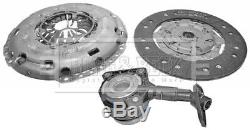 FORD FOCUS C-MAX 2.0D Clutch Kit 3pc (Cover+Plate+CSC) 05 to 07 B&B Quality New