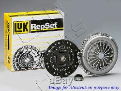 FOR BMW E46 320 D TD 150bhp 01-03 GENUINE LUK CLUTCH COVER DISC BEARING KIT