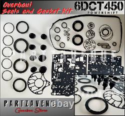 Gearbox Friction Steel Seals Kit Powershift Ford Volvo 6DCT450 MPS6 Wet Clutch