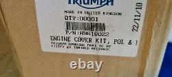 Motordeckel Kit Triumph Bonneville T100/SE luftgekühlt EFI