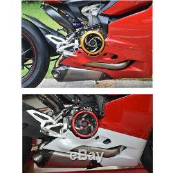 New Clutch Cover Plate Protector Complete Kit For Ducati Panigale 959 1199 1299