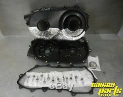 OEM Can Am 2015-2018 Maverick Turbo Clutch Outer CVT Cover And Back Plate Kit