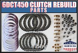 Powershift 6dct450 gearbox clutch repair parts, DCT, Transmission clutch kit, set