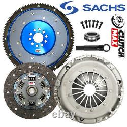 STAGE 2 CLUTCH ALUMINUM FLYWHEEL KIT w SACHS COVER for 92-95 VW CORRADO 2.8L VR6