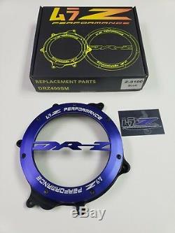 Suzuki Drz 400 E, S, Sm Clutch Cover Kit Clear Billet Cover 47 Z Performance