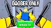 Using Daggers Only In Rivals