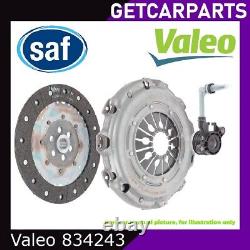 Valeo Clutch Kit 3pc (Cover/Plate/CSC) for Vauxhall Astra, Meriva, Tigra, Zafira